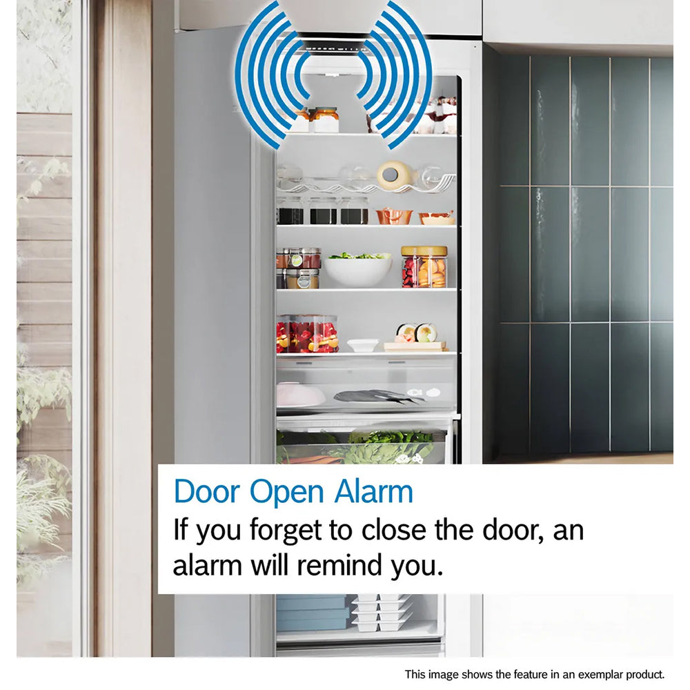 Bosch Series 2 249L Frost Free Built-In Fridge Freezer - White | KIN85NSE0G from Bosch - DID Electrical