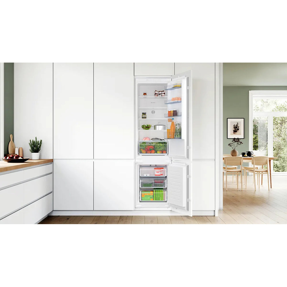Bosch Series 2 194X54CM Frost Free Built-In Fridge Freezer | KIN96NSE0 from Bosch - DID Electrical