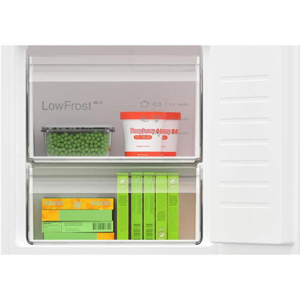 Bosch Series 4 177.2 x 54.1CM Low Frost Built-in Fridge Freezer | KIV87VFE0G from Bosch - DID Electrical