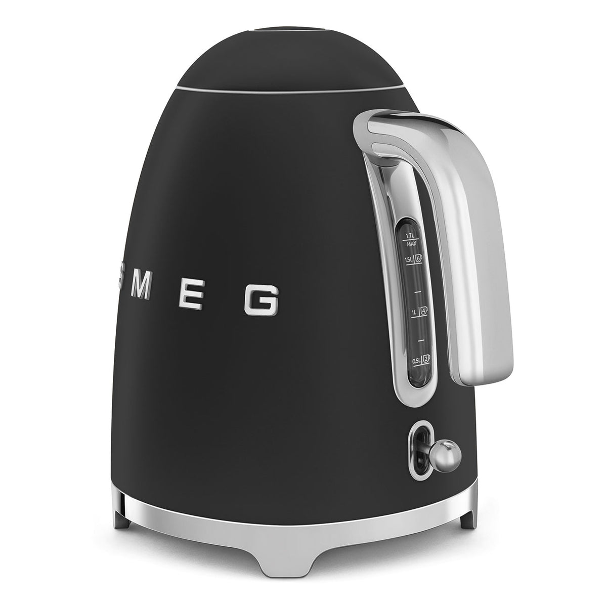 Smeg 50's Style 1.7L Electric Kettle - Black | KLF03BLMUK