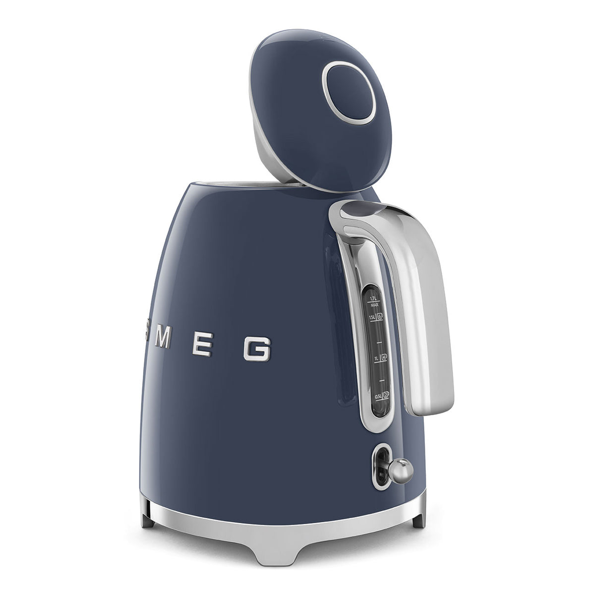 Smeg 50's Style 1.7L Electric Kettle - Navy Blue | KLF03NBUK