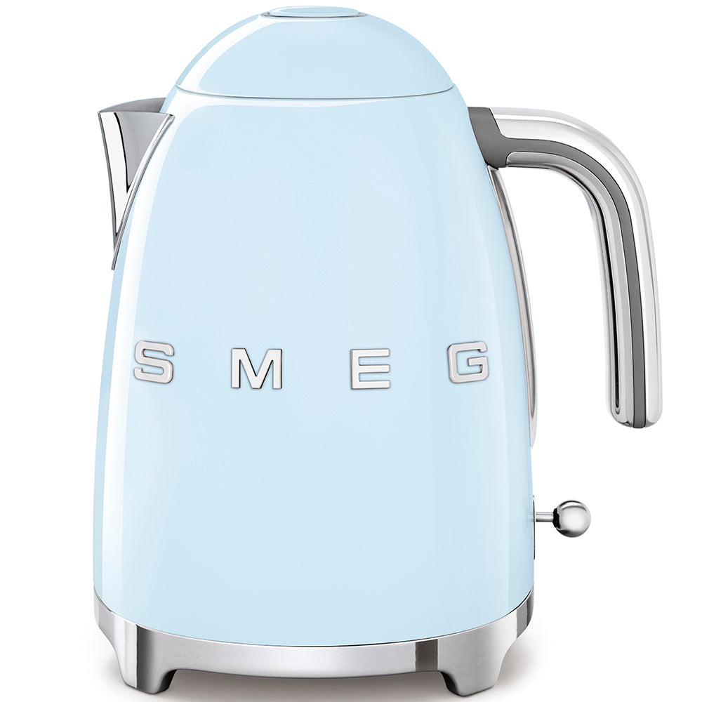 Smeg 50&#39;s Style 1.7L 3000W Kettle - Pastel Blue | KLF03PBUK from Smeg - DID Electrical