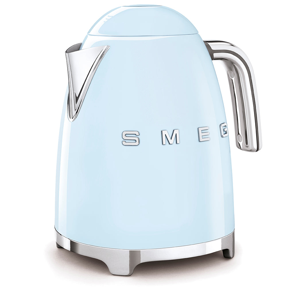 Smeg 50&#39;s Style 1.7L 3000W Kettle - Pastel Blue | KLF03PBUK from Smeg - DID Electrical