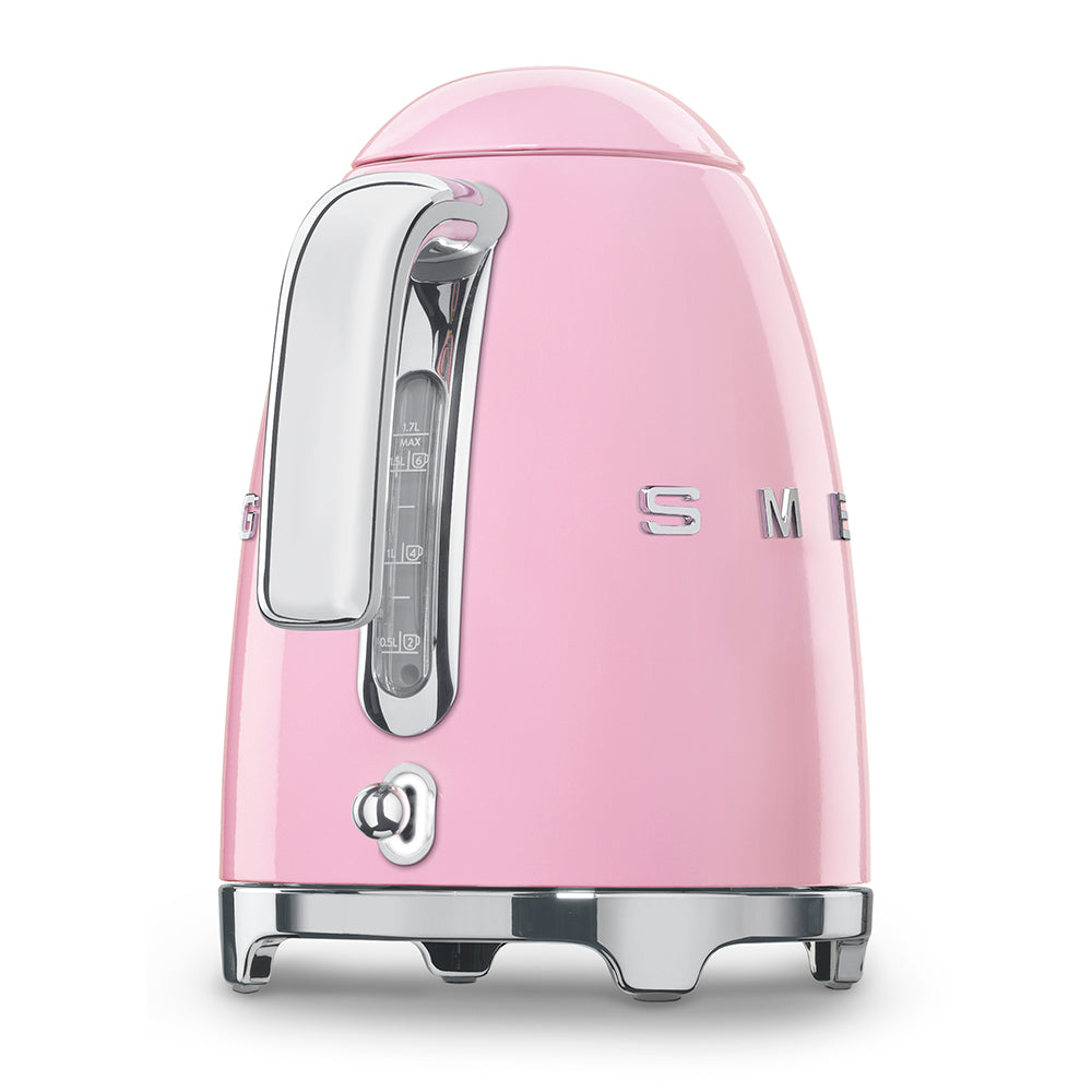 Smeg 50&#39;s Style 1.7L Kettle - Pink | KLF03PKUK from Smeg - DID Electrical