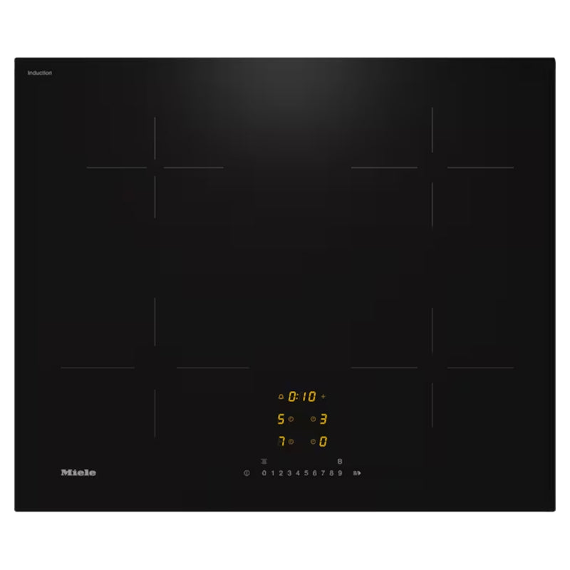 Miele 65CM 4 Zone Induction Hob - Black | KM 7361 FL from Miele - DID Electrical