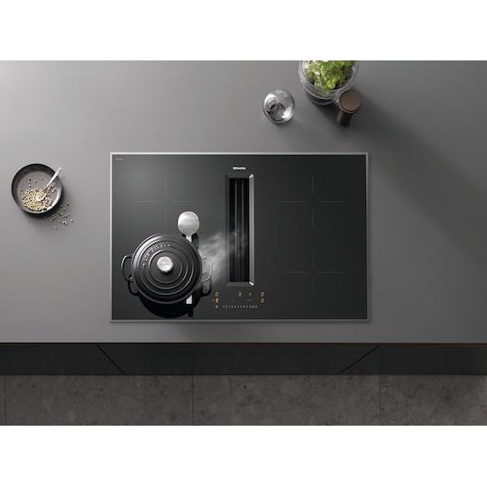 Miele 4 Zone Induction Hob - Black | KMDA7272FR from Miele - DID Electrical
