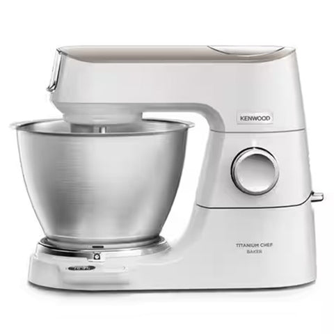Kenwood Titanium Chef Baker 1200W Stand Mixer - White | KVC65.001WH