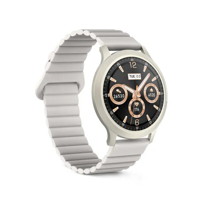 Ksix Core 3 1.32" Smartwatch - Beige | KXBXSW35C
