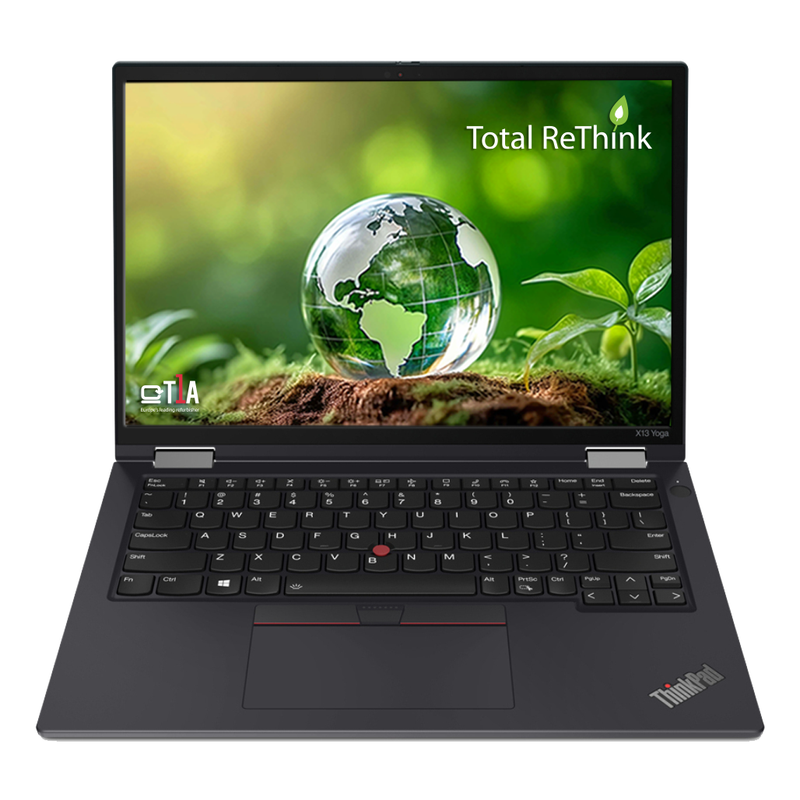 T1A Refurbished Lenovo ThinkPad X13 Yoga Gen 2 13.3" Intel Core i5 16GB/256GB Laptop - Black | X13-UK-T103 from T1A - DID Electrical