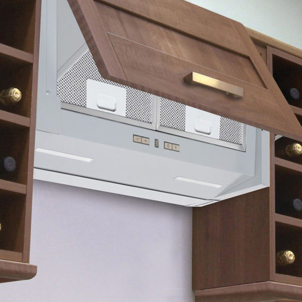 Luxair 60CM Integrated Cooker Hood - White | LA-60-INTEGRATED from Luxair - DID Electrical