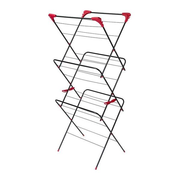 Russell Hobbs Clothes Airer - Red & Black | LA073785EU from Russell Hobbs - DID Electrical