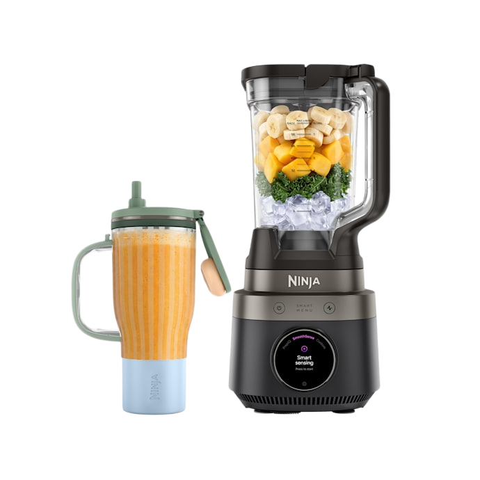 Ninja CrushBOSS 1200W 2-in-1 Blender Duo with BlendBOSS Tumbler - Onyx | LB301UKBK