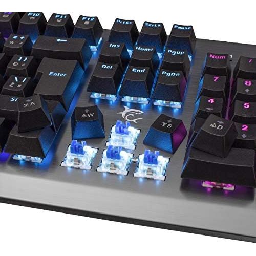 White Shark Metal Mechanical Gaming Keyboard - Grey | LEGIONNAIRE from White Shark - DID Electrical