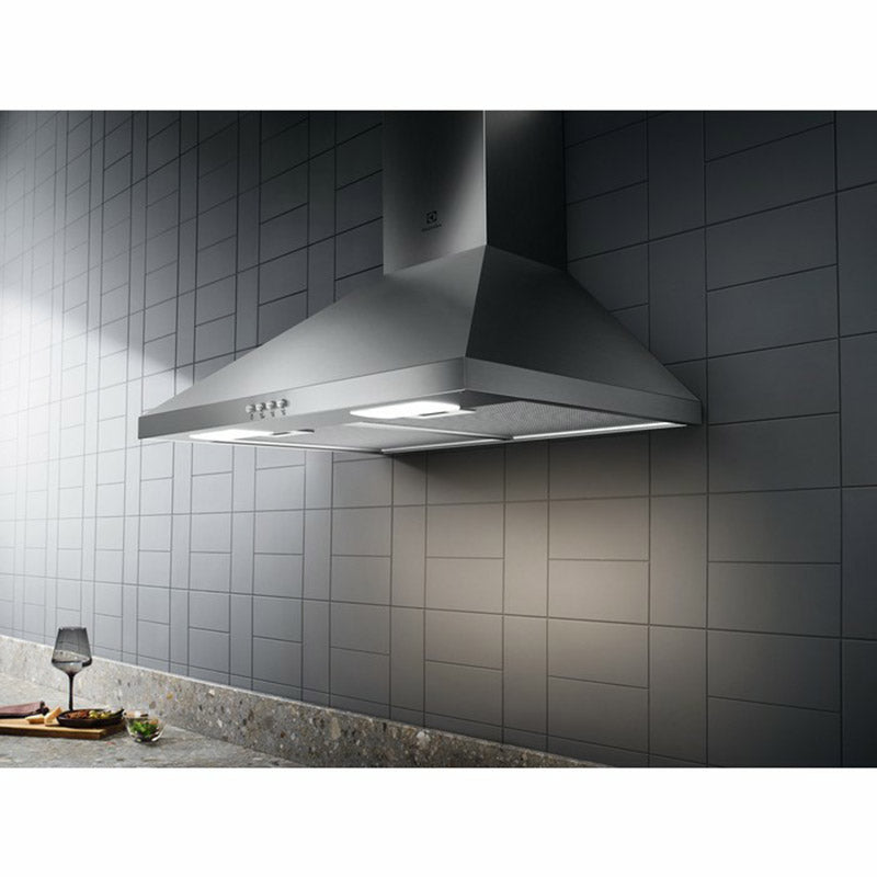 Electrolux 60CM Built-In Chimney Cooker Hood - Stainless Steel | LFC316X from Electrolux - DID Electrical