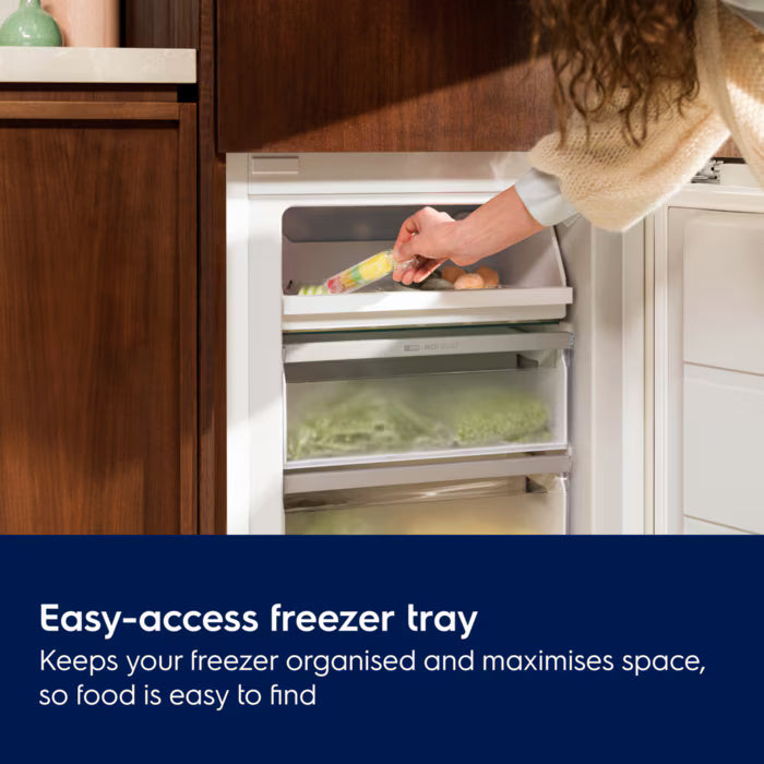 Electrolux 700 GreenZone 257L Frost Free Built-In Fridge Freezer - White | LNA7NE18S