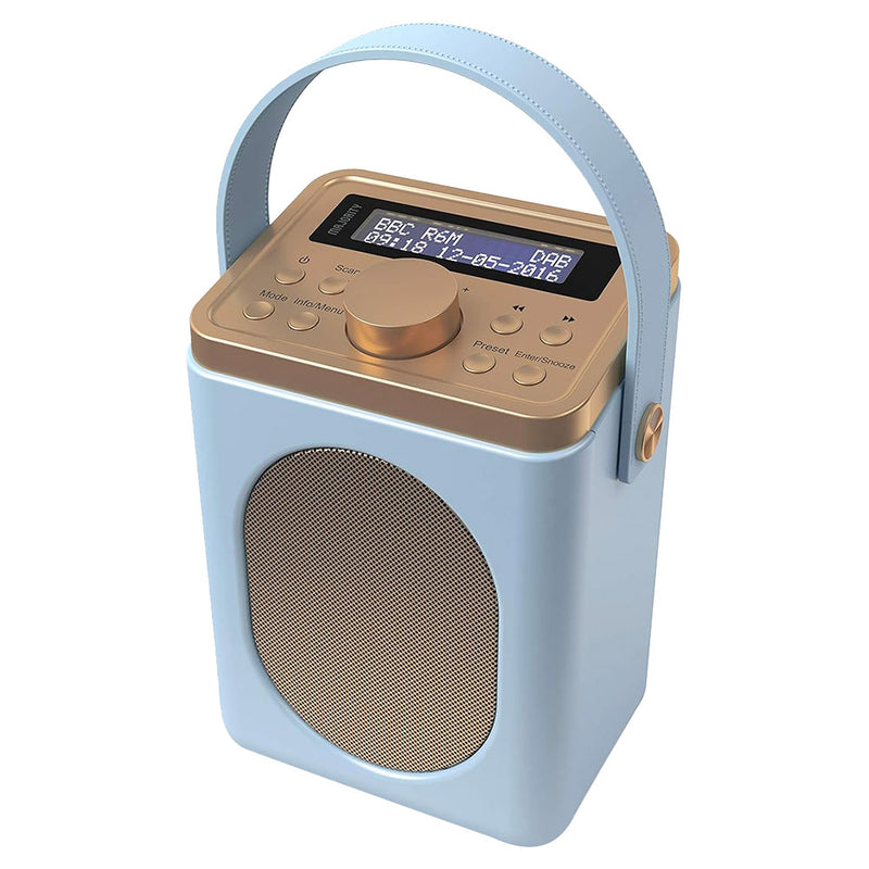 Majority Little Shelford Portable DAB+/FM Radio - Duck Egg | LSHDABDUK from Majority - DID Electrical