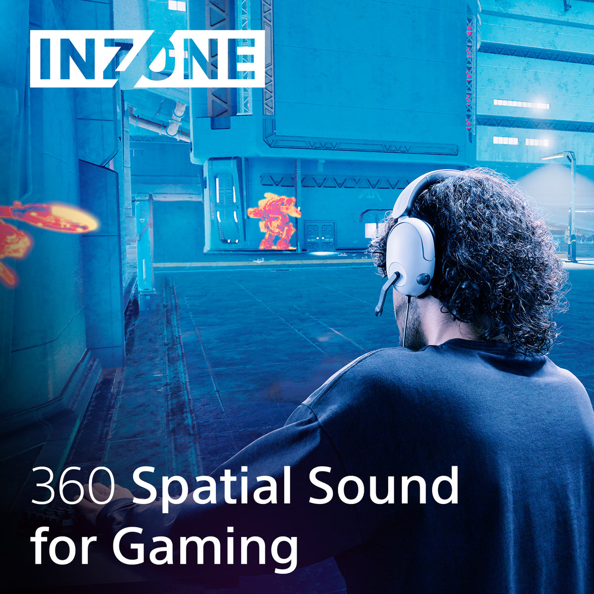 Sony INZONE H3 Over-Ear Wired Gaming Headset - White | MDRG300WCE7