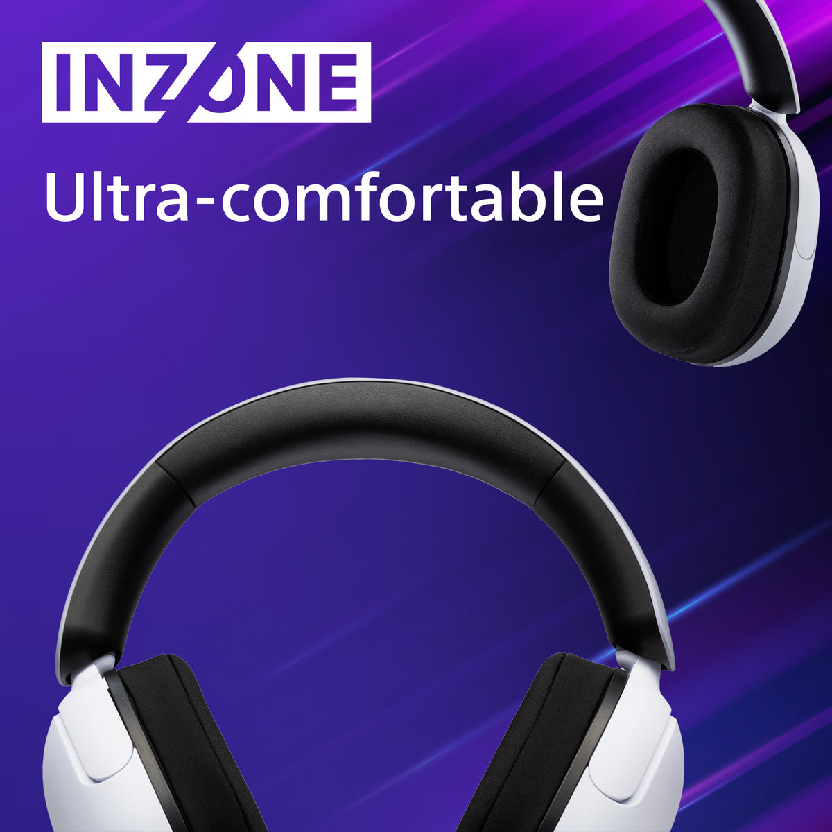 Sony INZONE H3 Over-Ear Wired Gaming Headset - White | MDRG300WCE7