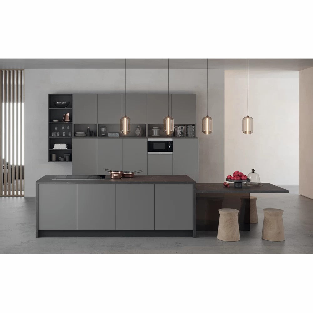Hotpoint 25L Built-In Microwave Oven - Inox | MF25GIXH from Hotpoint - DID Electrical