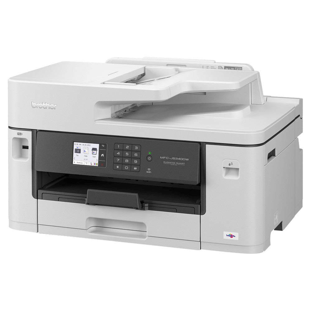 Brother Professional A3 Inkjet Wireless All-In-One Printer - White | MFCJ5340DWE from Brother - DID Electrical