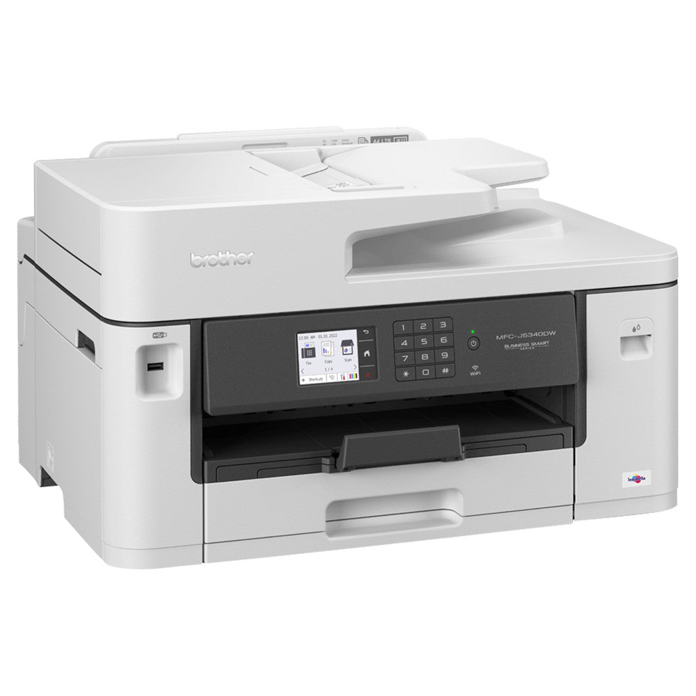 Brother Professional A3 Inkjet Wireless All-In-One Printer - White | MFCJ5340DWE from Brother - DID Electrical