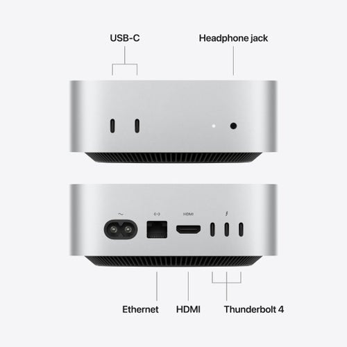 Apple Mac Mini M6 16GB/256GB Desktop - Silver | MHQK4B/A