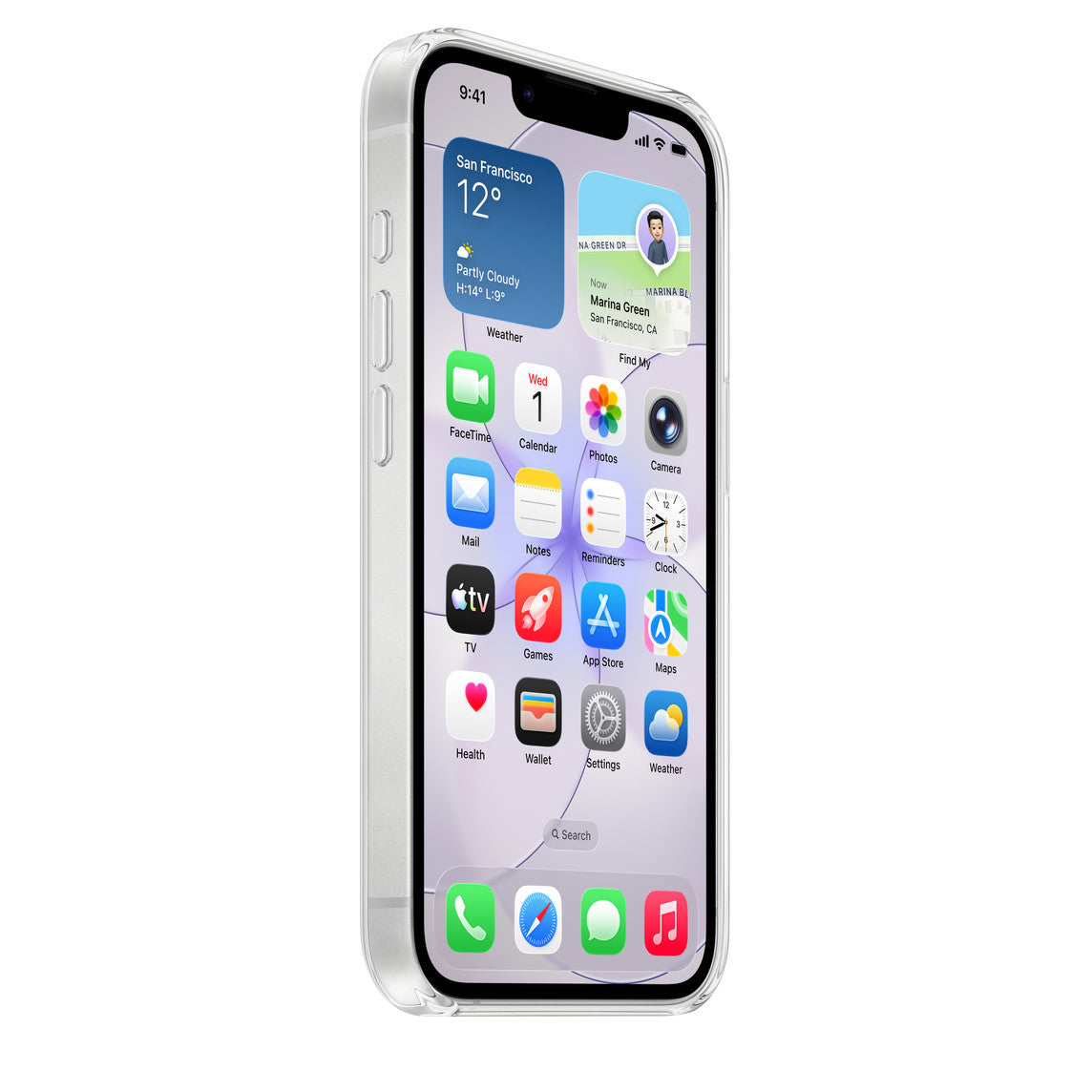 Apple MagSafe Case for iPhone 17e - Clear | MHWC4ZM/A from Apple - DID Electrical