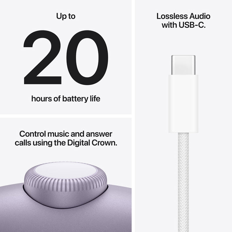 Apple AirPods Max 2 Over-Ear Wireless Headphone - Purple | MHWP4ZM/A from Apple - DID Electrical