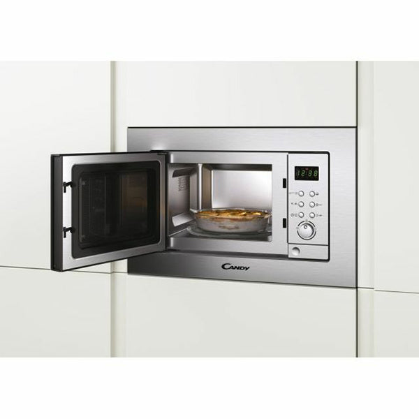 Candy 20L Integrated Microwave Oven with Grill - Stainless Steel | MICG201BUK from Candy - DID Electrical