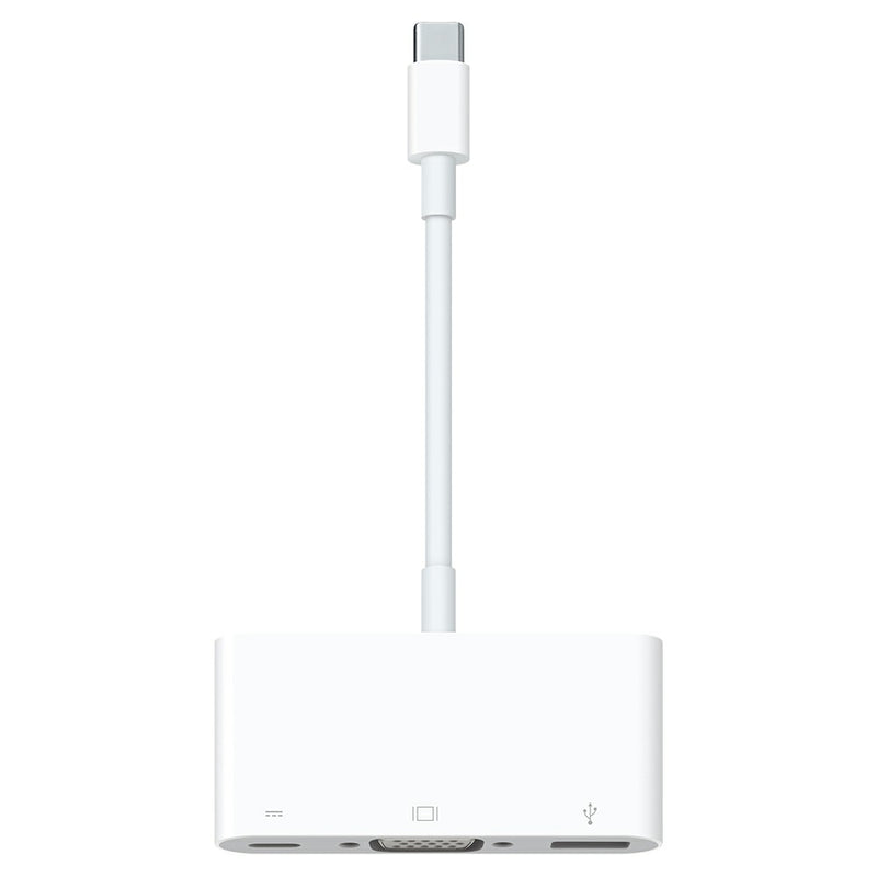 Apple USB-C VGA Multiport Adapter - White | MJ1L2ZM/A from Apple - DID Electrical