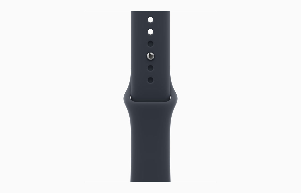 Apple Watch Series 12 GPS 42MM Space Grey Aluminium Case with Navy Blue Sport Band - M/L | MJE94MP/A