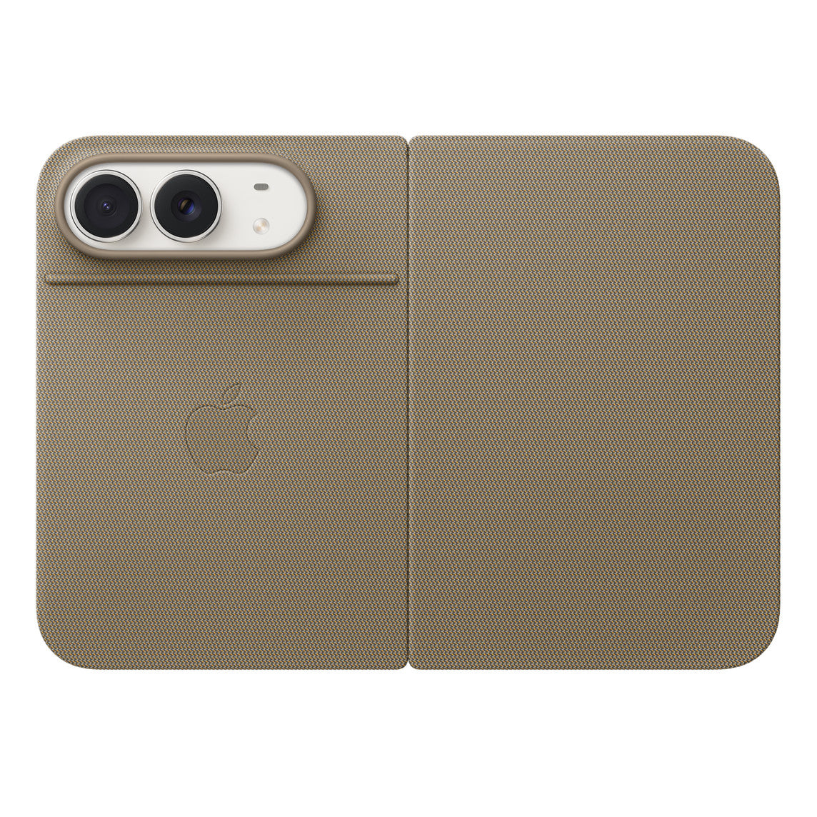 Apple Folio Case with Kickstand for iPhone Duo - Taupe | MKR64ZM/A