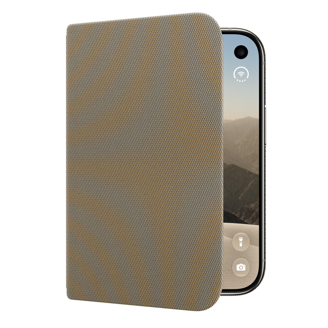 Apple Folio Case with Kickstand for iPhone Duo - Taupe | MKR64ZM/A