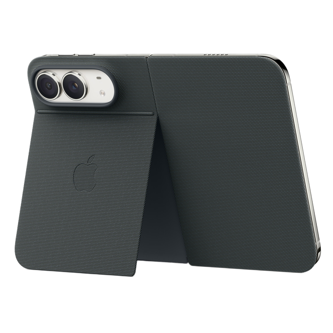 Apple Folio Case with Kickstand for iPhone Duo - Navy Blue | MKR74ZM/A