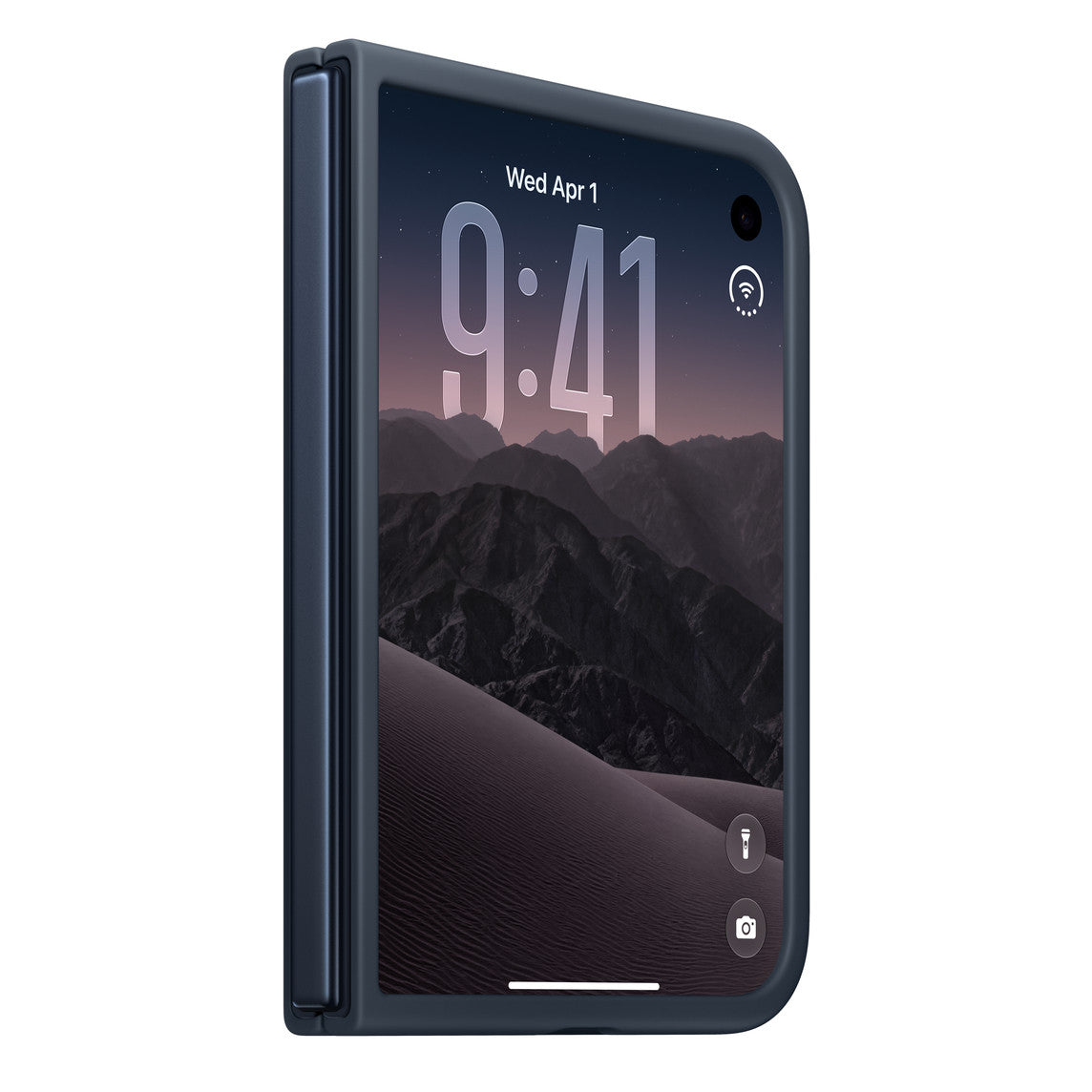 Apple Polycarbonate Case for iPhone Duo - Navy Blue | MKR84ZM/A