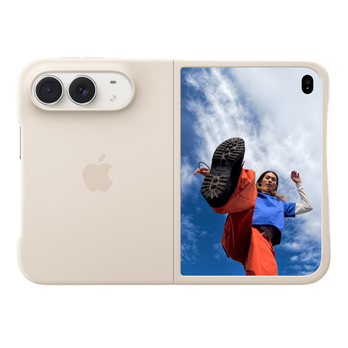 Apple Polycarbonate Case for iPhone Duo - Sand | MKR94ZM/A