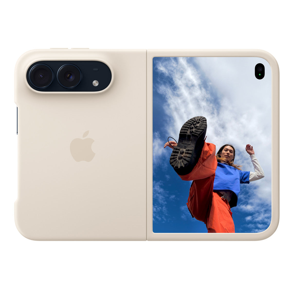 Apple Polycarbonate Case for iPhone Duo - Sand | MKR94ZM/A