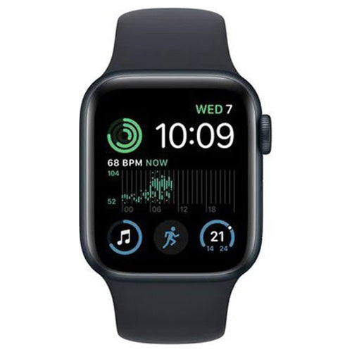 Apple Watch SE 40MM Aluminium Case with Midnight Sports Band - Midnight | MNJT3B/A from Apple - DID Electrical