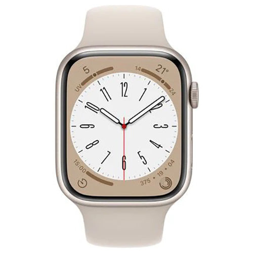Apple Watch Series 8 45mm Starlight Sport Band - Starlight | MNP23B/A from Apple - DID Electrical