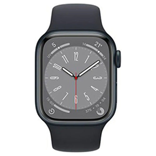 Apple Watch Series 8 41MM Aluminium Case with Midnight Sports Band - Midnight | MNP53B/A from Apple - DID Electrical