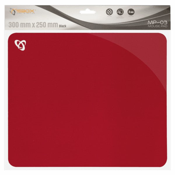 Sbox Mouse Pad - Red | MP-03R from Sbox - DID Electrical