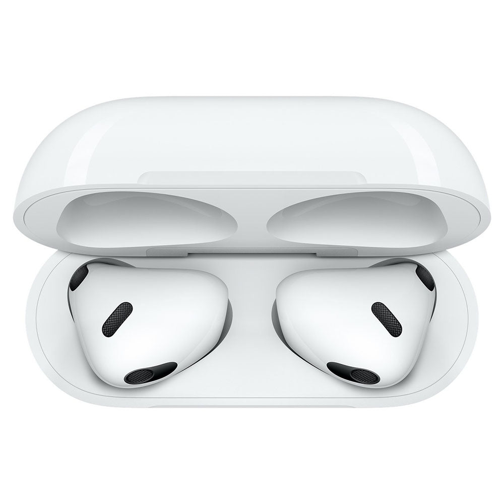 AirPods (3rd generation) with Lightning charging case - White | MPNY3ZM/A from Apple - DID Electrical