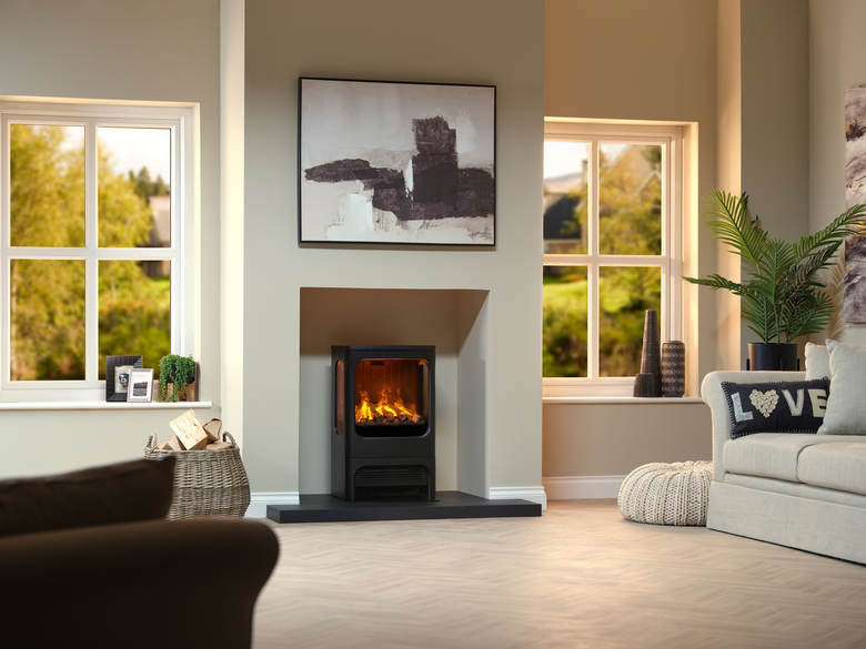 Dimplex Mapleton 80 Freestanding Electric Stove - Black | MPT80