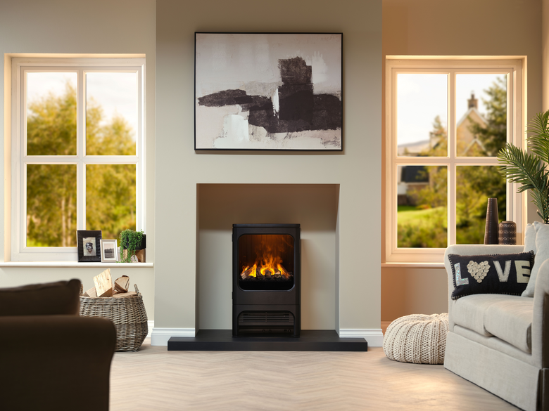 Dimplex Mapleton 80 Freestanding Electric Stove - Black | MPT80