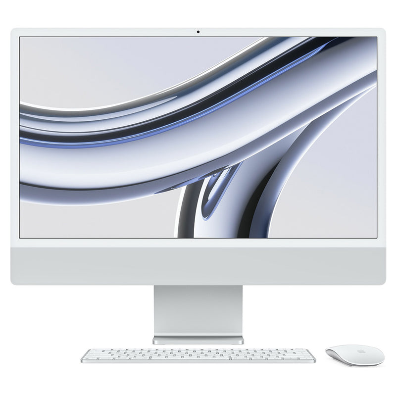 Apple iMac M3 24" 8GB/256GB Desktop - Silver | MQRJ3B/A from Apple - DID Electrical