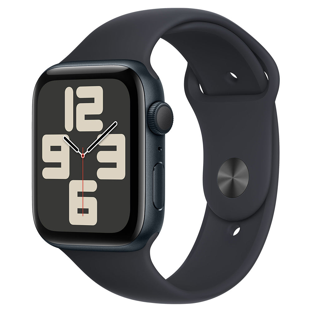 Apple Watch SE 44MM S/M Aluminium Case with Sport Band - Midnight | MRE73QA/A from Apple - DID Electrical