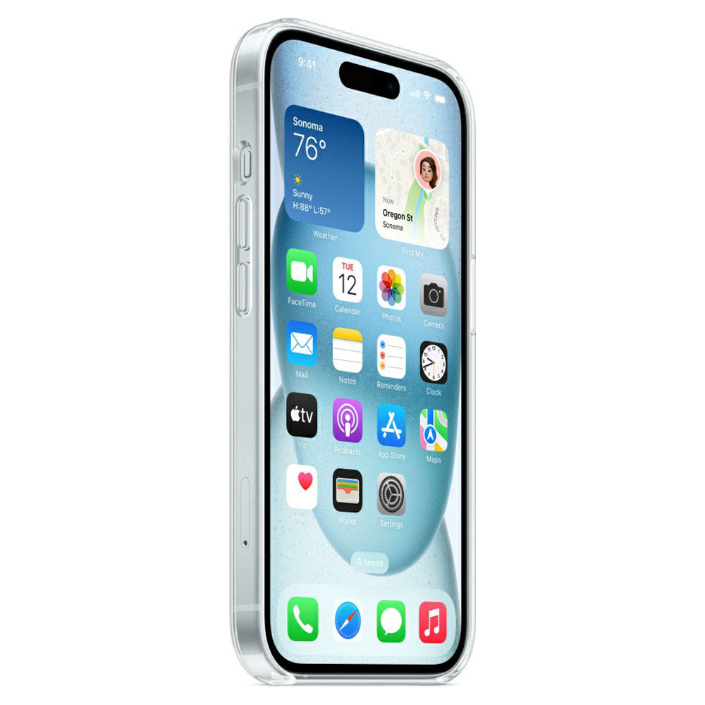 Apple Clear Case With MagSafe for iPhone 15 - Transparent | MT203ZM/A from Apple - DID Electrical