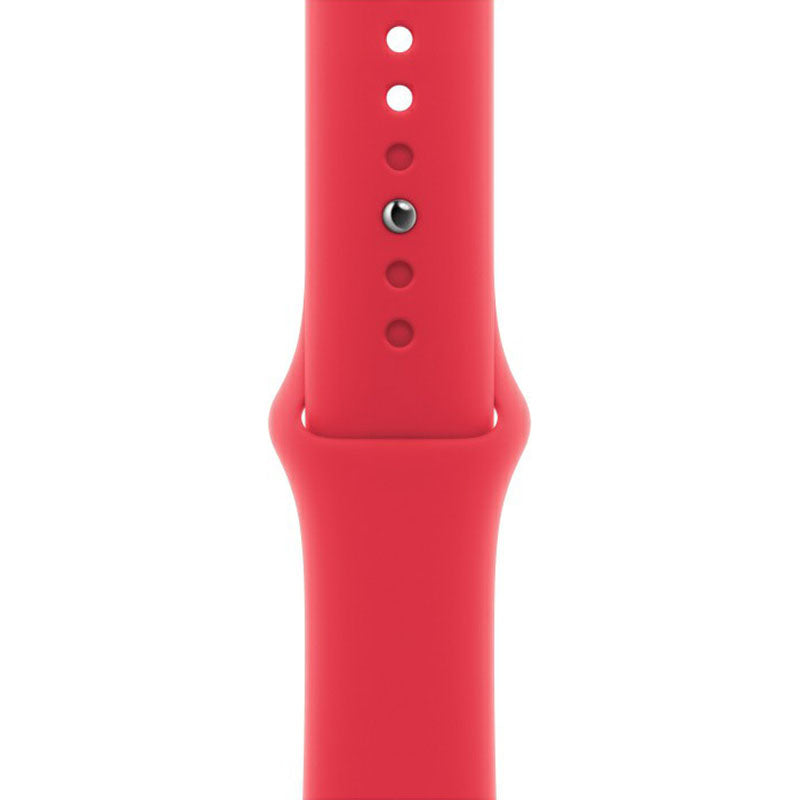 Apple 41mm S/M Fluoroelastomer Watch Strap with Sport Band - Red | MT313ZM/A from Apple - DID Electrical