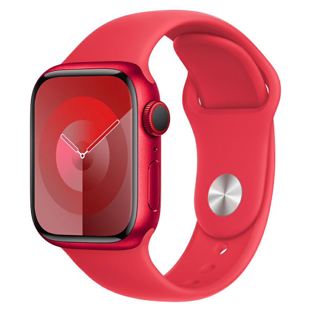 Apple 41mm S/M Fluoroelastomer Watch Strap with Sport Band - Red | MT313ZM/A from Apple - DID Electrical