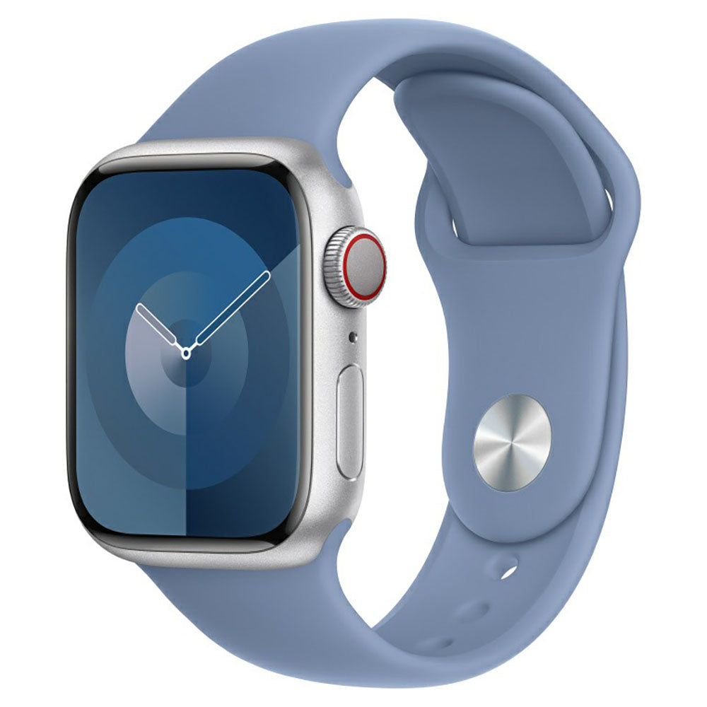 Apple 41mm M/L Fluoroelastomer Watch Strap with Sport Band - Winter Blue | MT363ZM/A from Apple - DID Electrical